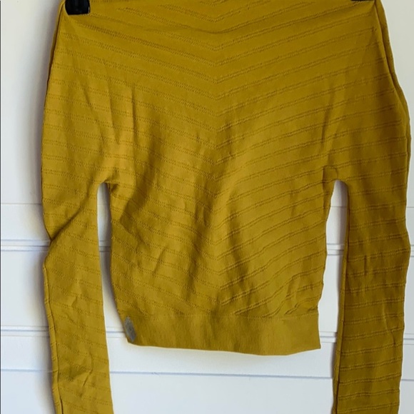 NWT Free People Gone Adrift Long Sleeve Crop Top S - Picture 6 of 7